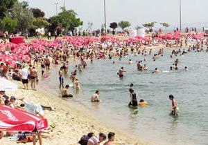 Samsun'da Plajda Esrar Alemi