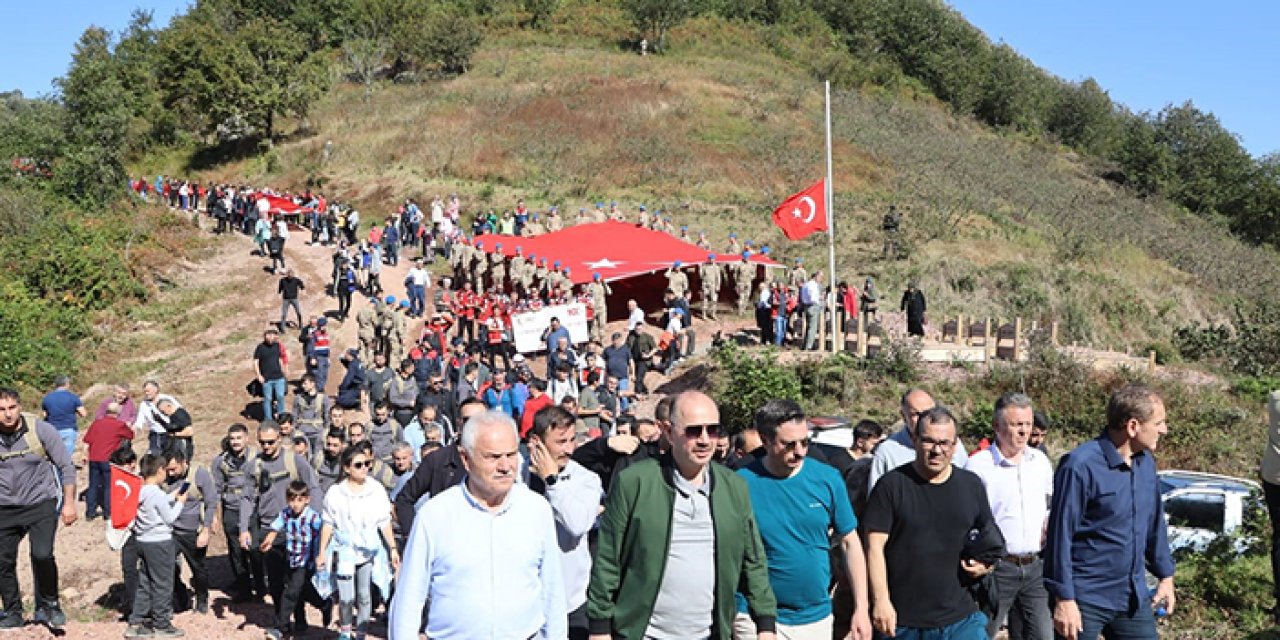 Giresun'da  Harşit Savunması şehitleri anıldı