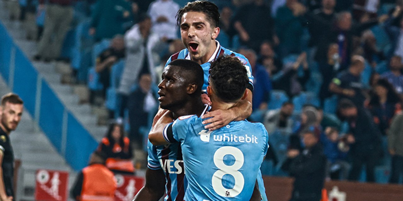 Trabzonspor’da Onuachu’dan galibiyet değerlendirmesi!