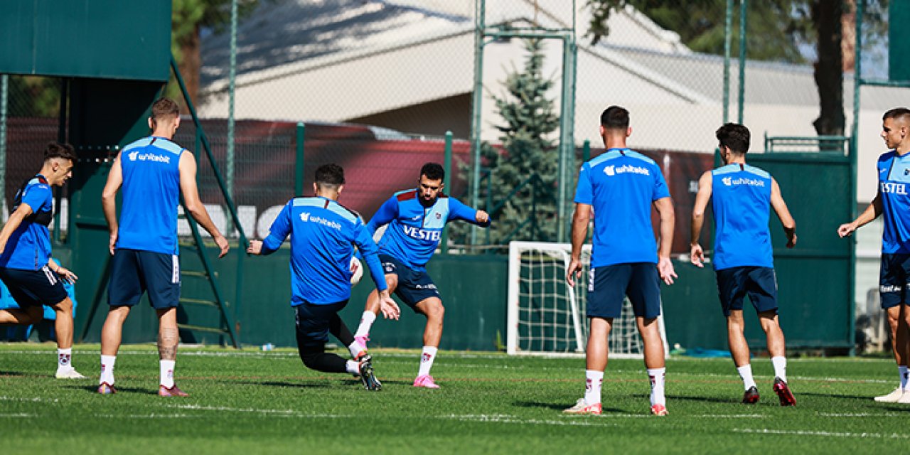 Trabzonspor maça hazır! Karagümrük hazırlıkları tamamlandı