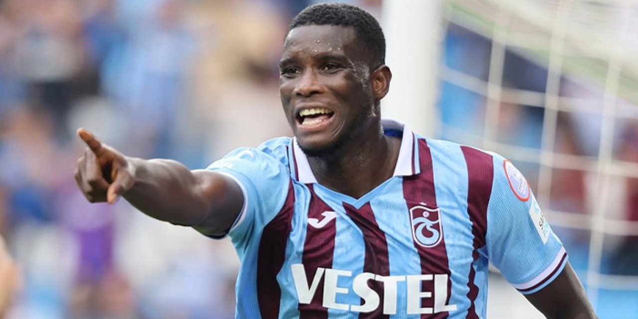 Trabzonspor'da en büyük koz Paul Onuachu!