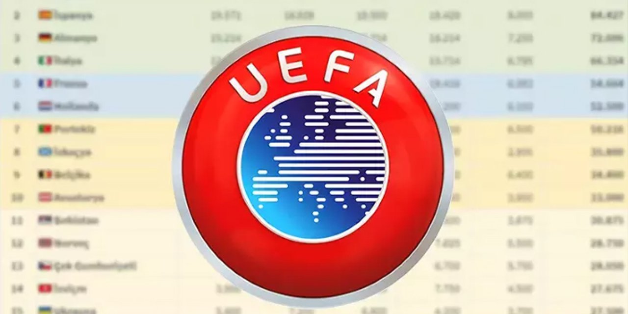 Türkiye UEFA sıralamasında kaçıncı sırada? İşte güncel puan durumu