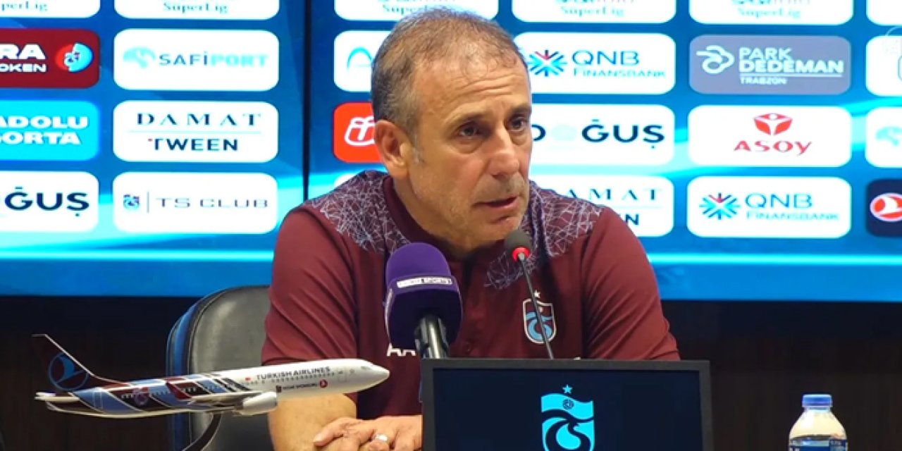 Trabzonspor'da Avcı'dan flaş sözler! "Maç öncesi bilgi geldi..."