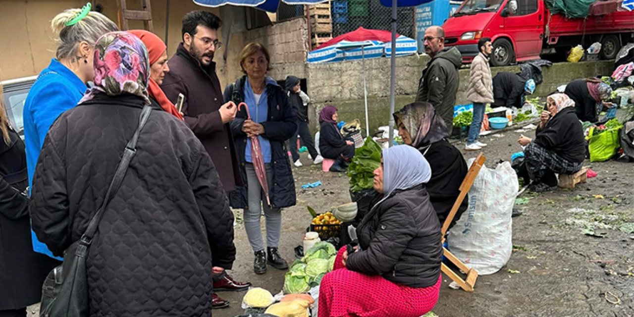 CHP’li İlçe Başkanı Köroğlu’ndan Akçaabat kadınlar pazarına eleştiri! “Hem esnafı hem müşteriyi süründürüyorlar”