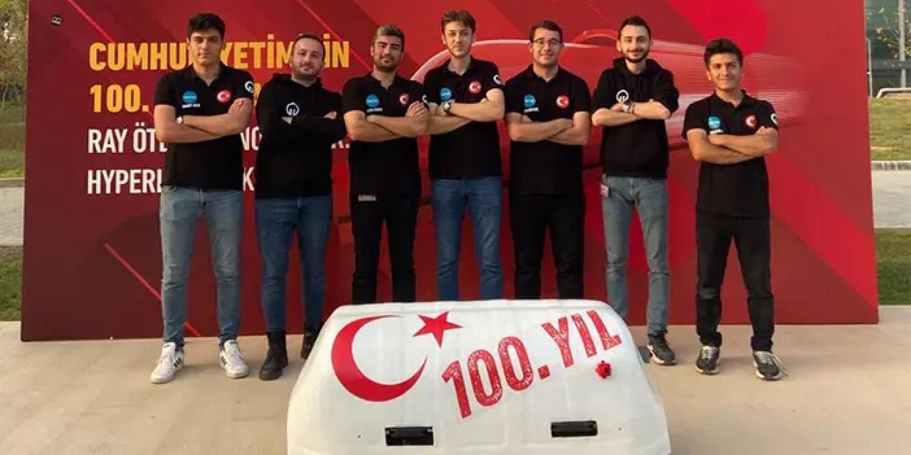 KTÜ'lü öğrencilerden bir başarı daha! Hızlı ulaşım aracının prototipi üretildi