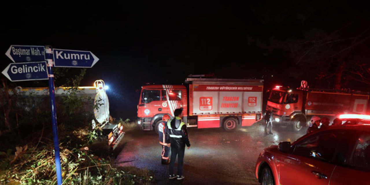 Trabzon Sürmene’deki orman yangınında yeni gelişme!