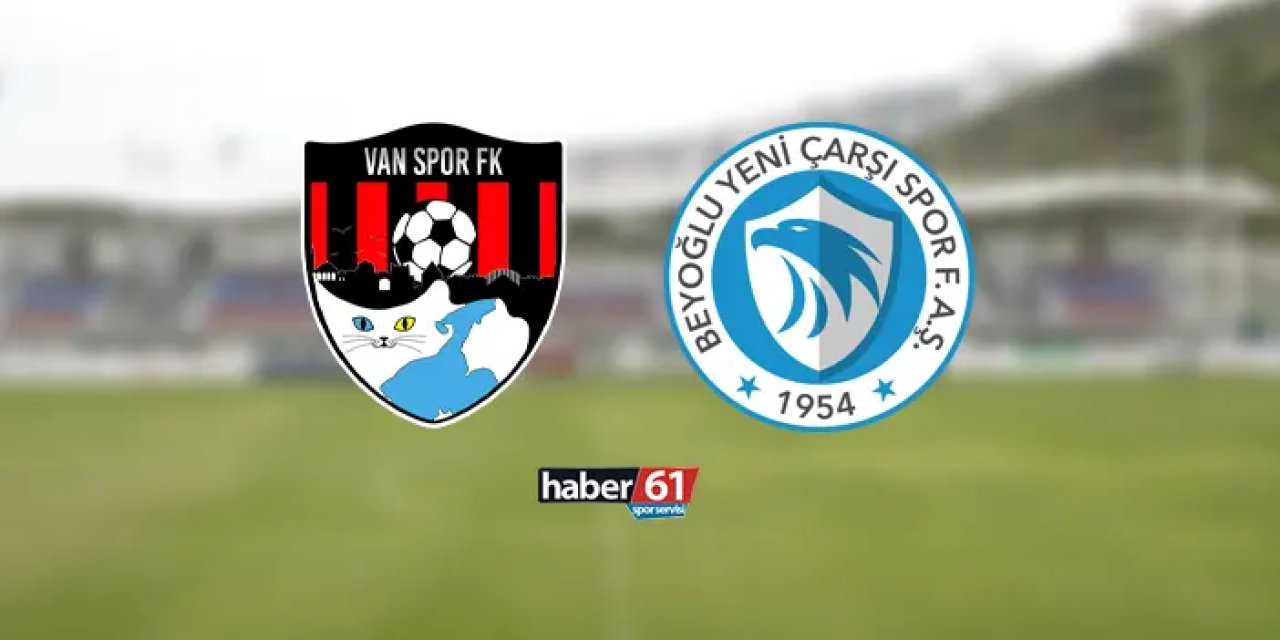 Vanspor - Beyoğlu Yeniçarşıspor maçı hangi kanalda?