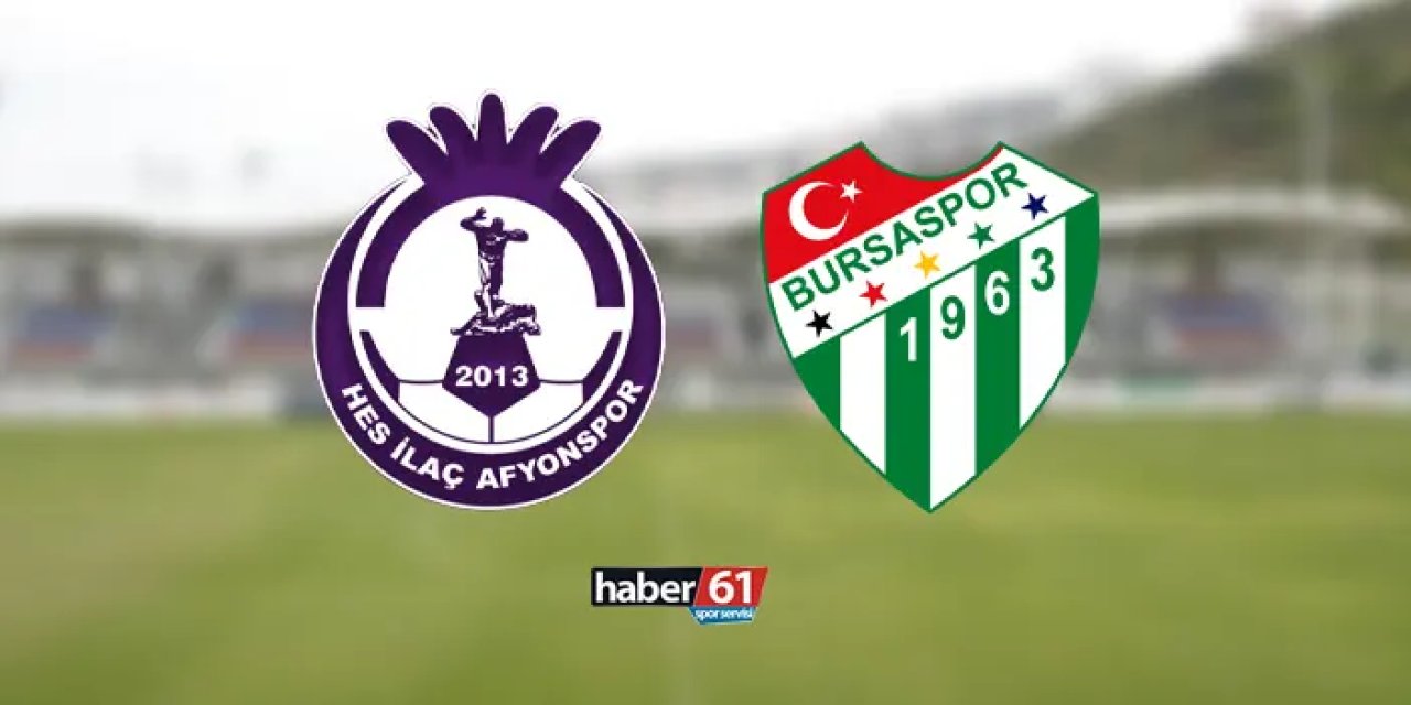 Afyonspor - Bursaspor maçı hangi kanalda?