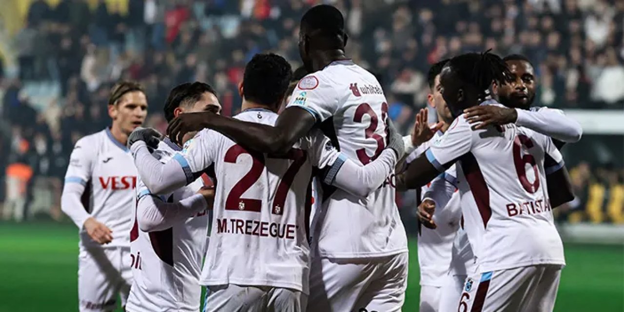 Trabzonspor'un 12 oyuncusu 17 maçta topu ağlarla buluşturdu