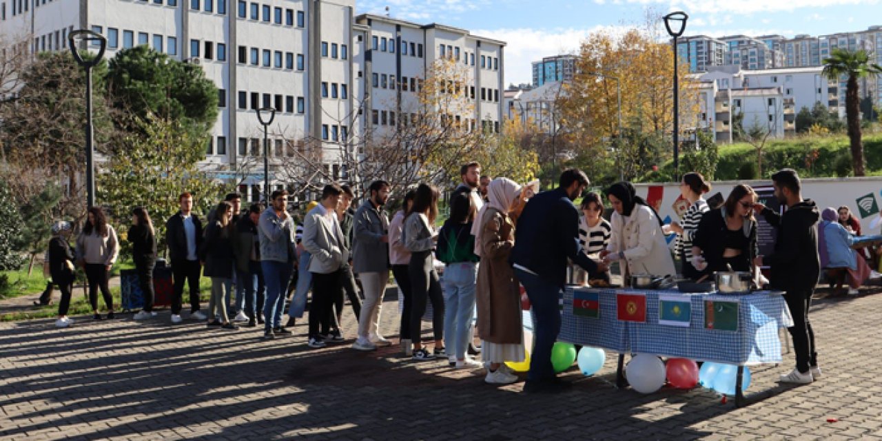 Bağımsız Türk Devletleri'nin pilavları Trabzon Üniversitesi'nde tanıtıldı