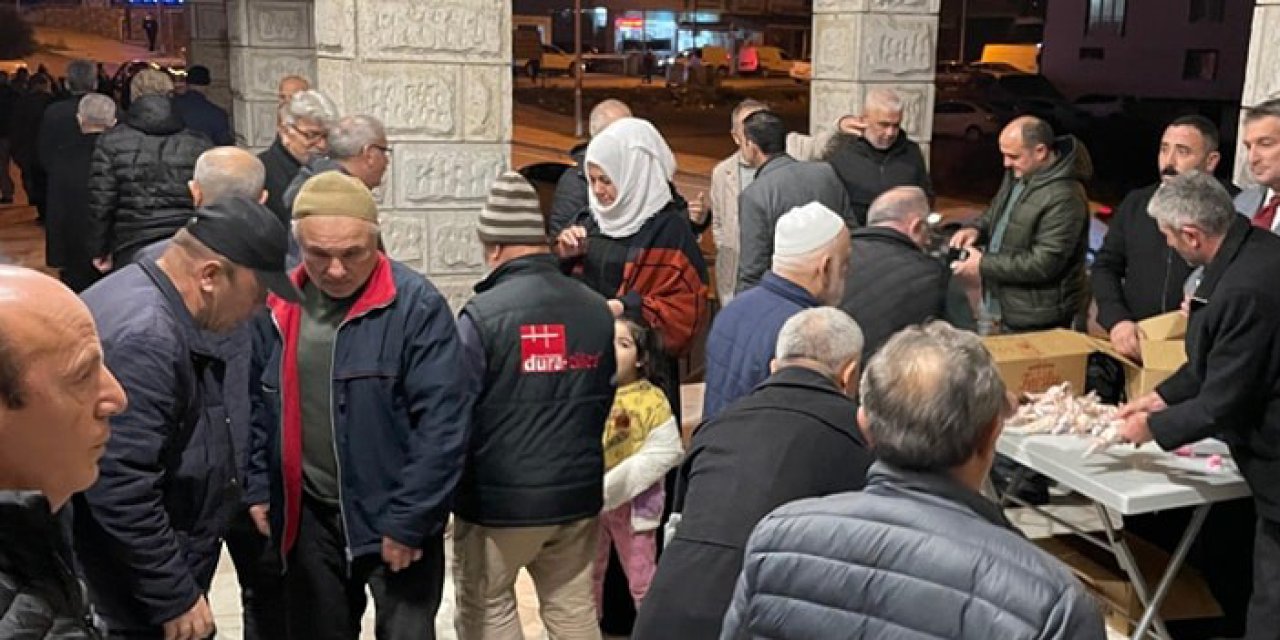 Samsun'da şehitler için mevlit okutuldu! Dualar edildi