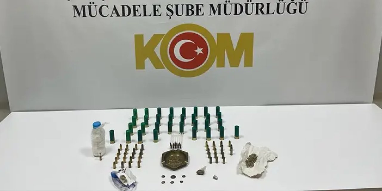 Samsun'da tarihi eser kaçakçılığı! Eserler ele geçirildi