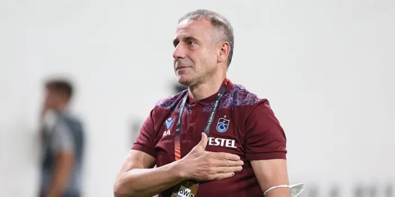 Trabzonspor'da Avcı'dan itiraf gibi sözler! "Eleştirilmiş ve kazanamamış bir teknik adam olarak..."