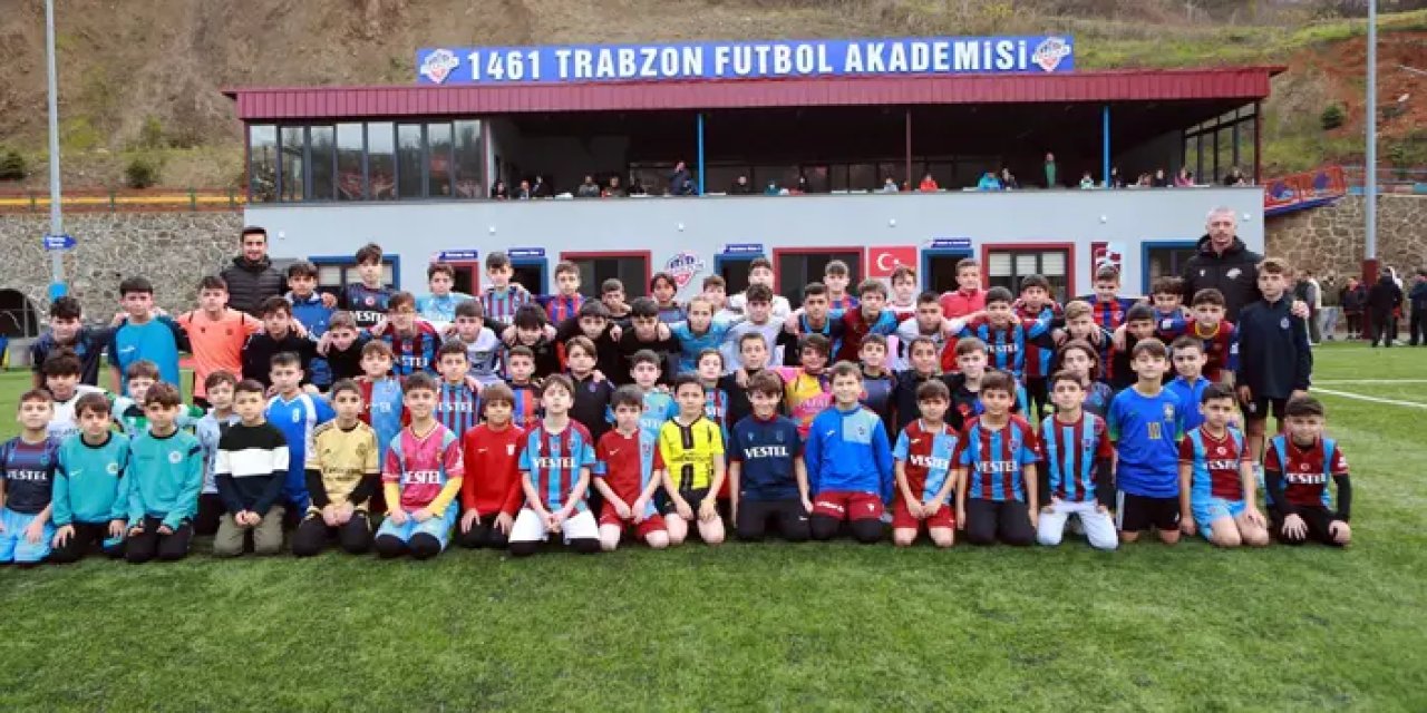 1461 Trabzon Futbol Akademisi oyuncu seçmeleri yapıldı