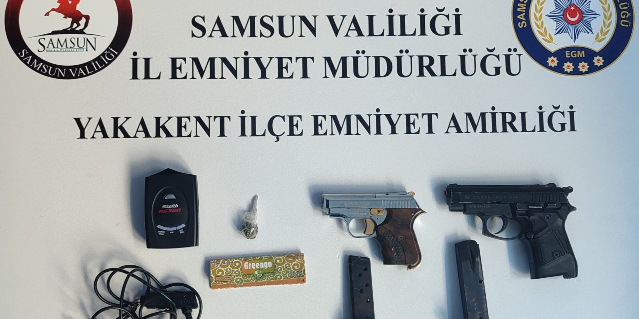 Samsun'da iş yeri kurşunlayan şahıs yakayı ele verdi