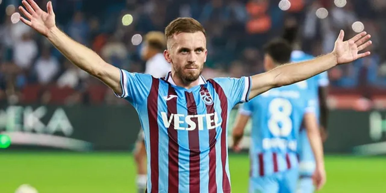 Trabzonspor'da Edin Visca şanssızlığını kırdı