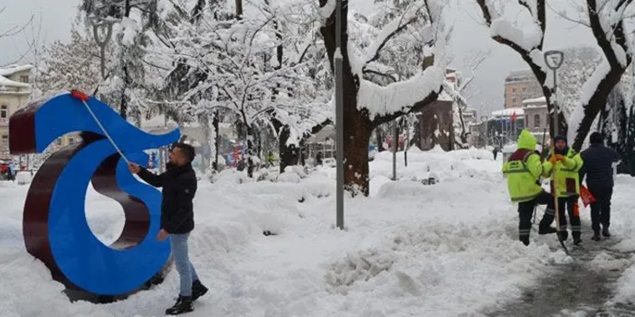 Trabzon'a kar yağışı mı geliyor? Sıcaklık -1 dereceye kadar düşecek