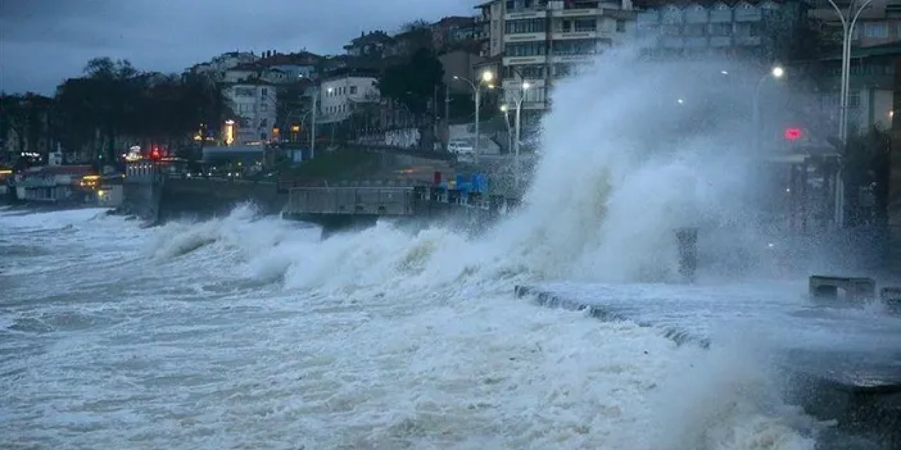 Meteoroloji uyardı! Karadeniz'de fırtına etkili olacak