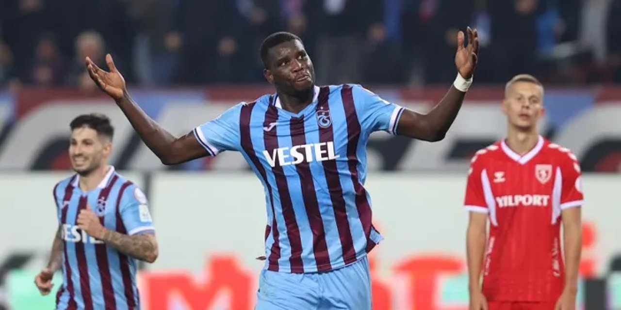 Trabzonspor'da Onuachu maç sonu açıkladı! "Benim için kolay değildi..."