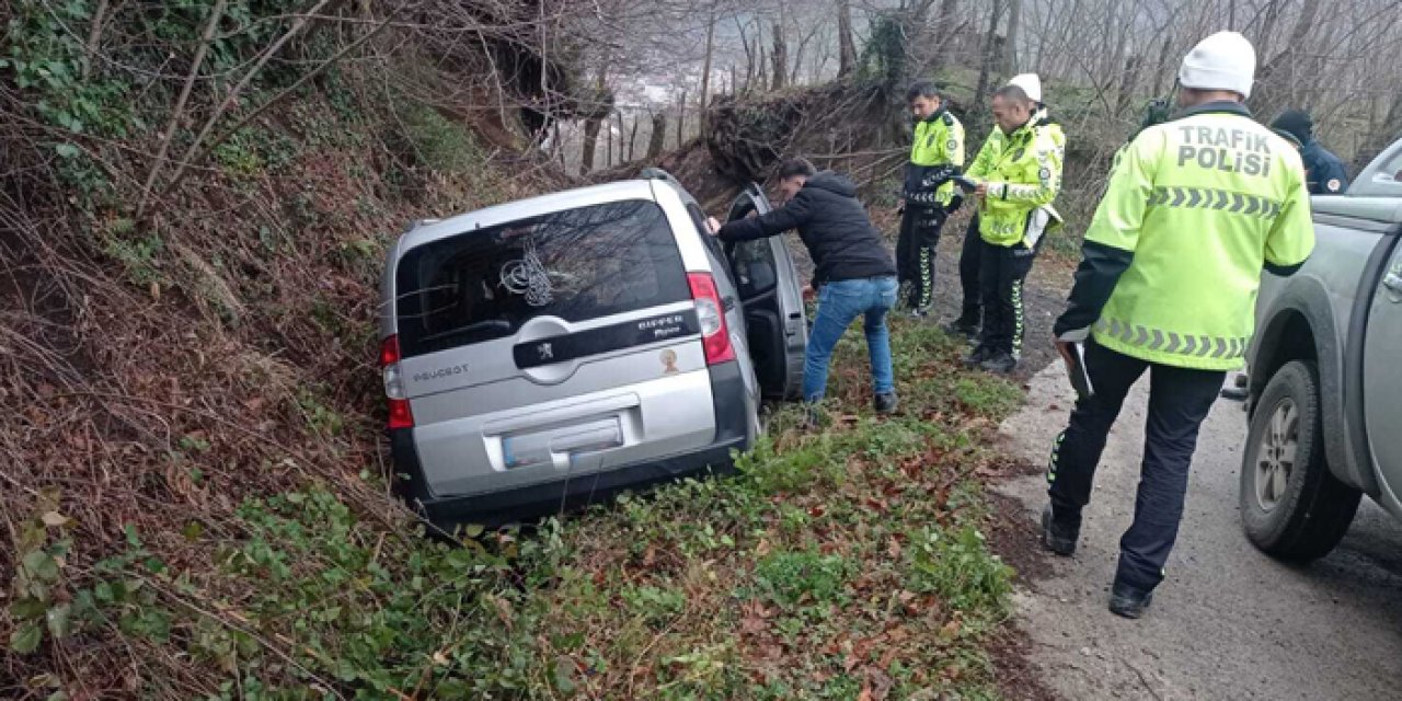 Samsun'da trafik kazası! 3 yaralı