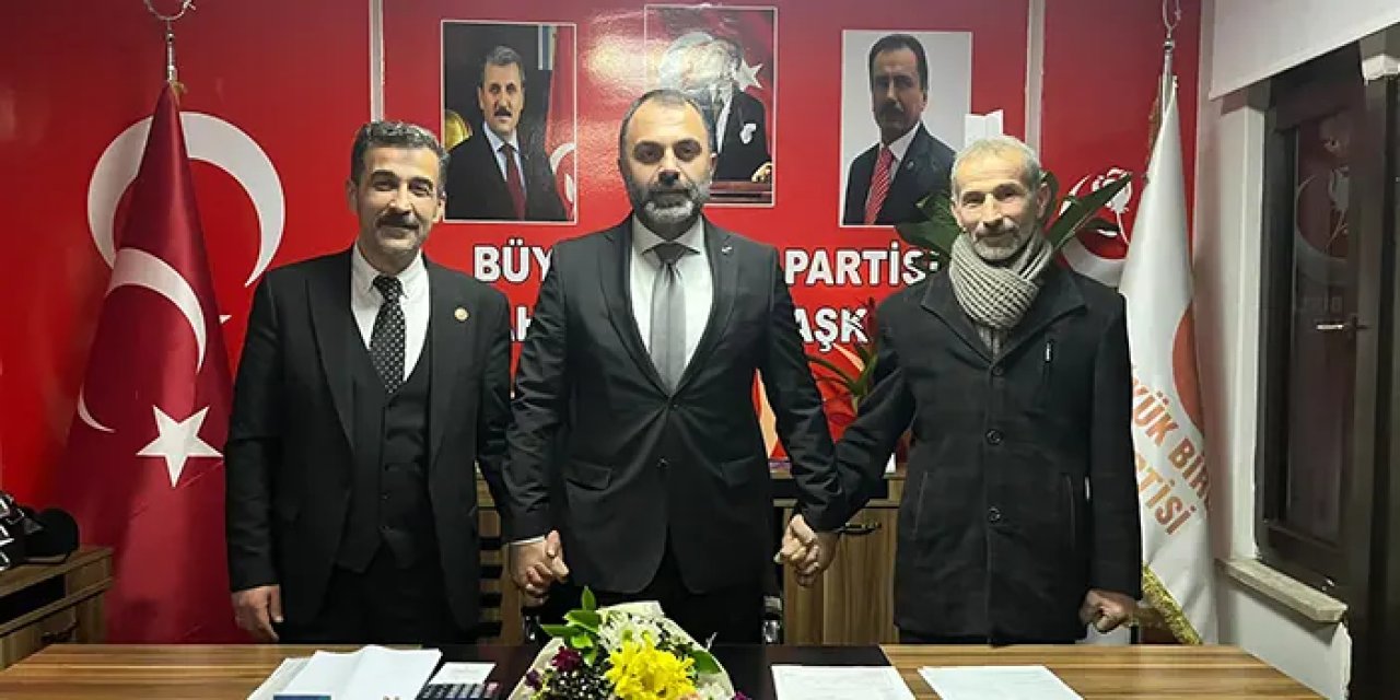 BBP Ortahisar'da görev değişimi! Yeni İlçe Başkanı Galip Aydın oldu