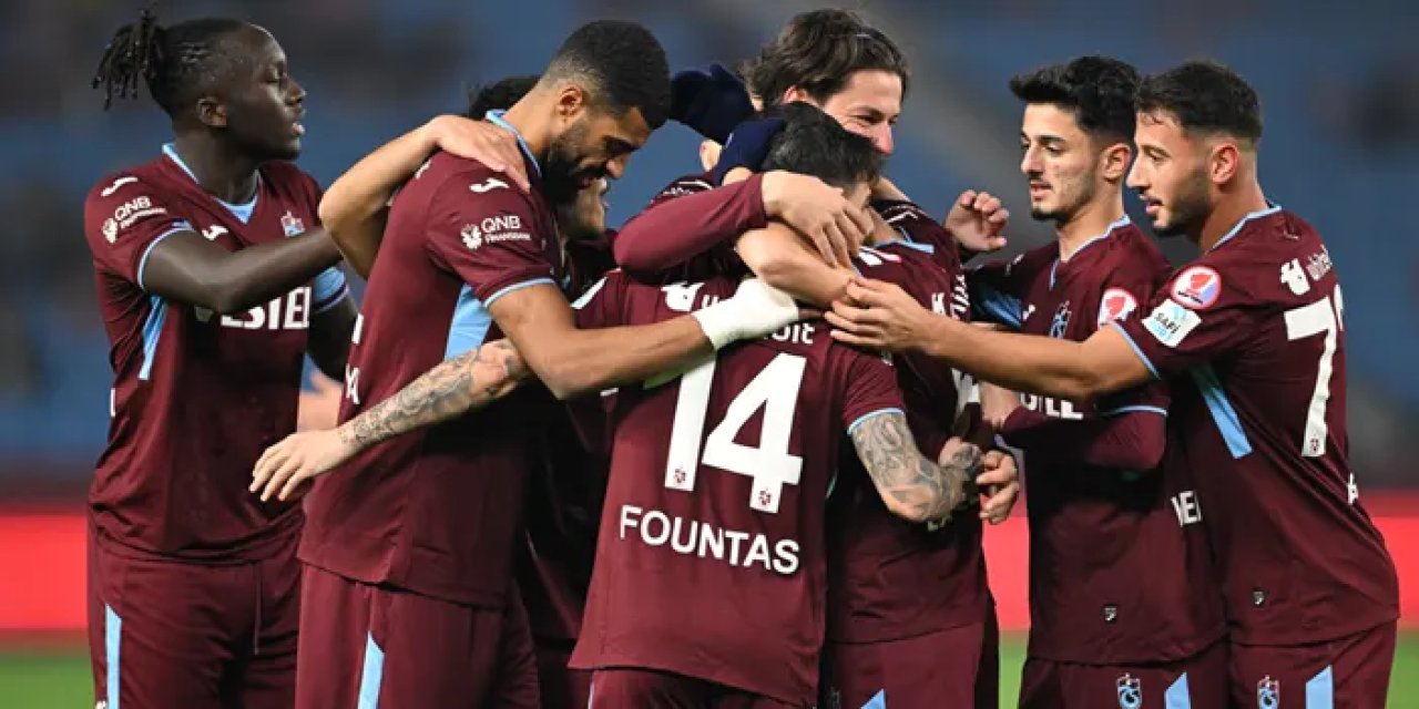 Trabzonspor Manisa FK'yı 3-1 ile geçti