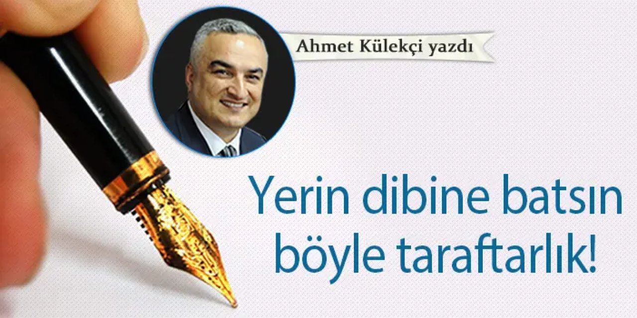 Yerin dibine batsın böyle taraftarlık!