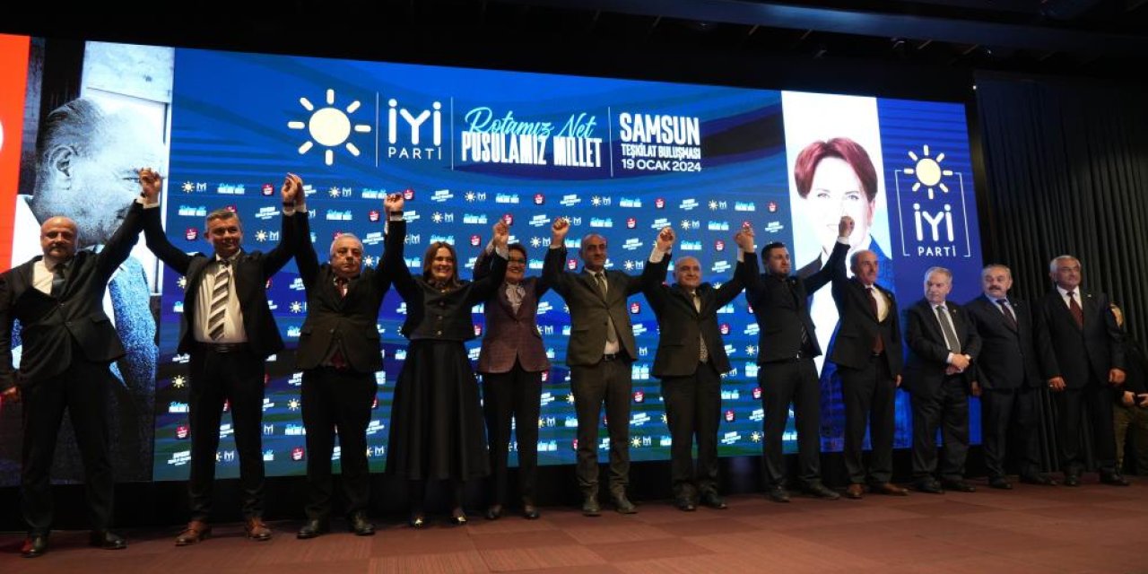 Meral Akşener Samsun'da Büyükşehir ve 8 ilçe başkan adayını açıkladı!