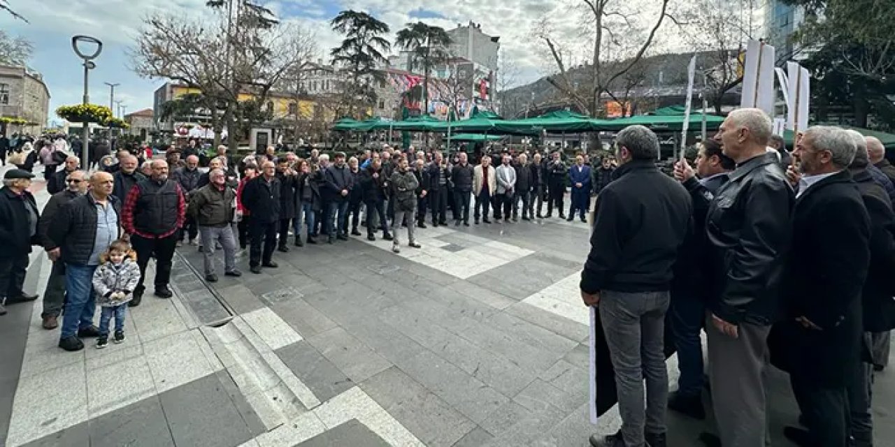 Trabzon’da emekli yürüyüşü! “Yine mağdur edildi”