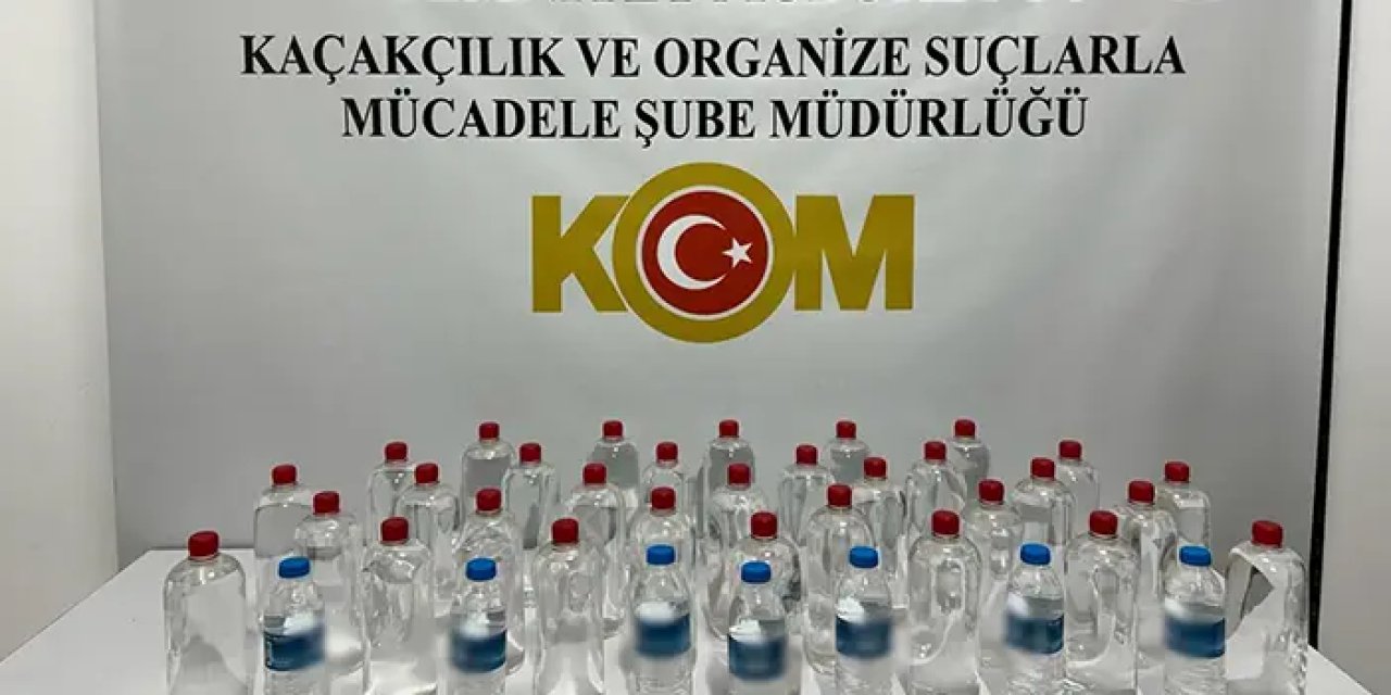 Samsun'da etil alkol operasyonu! 4 şahıs yakalandı