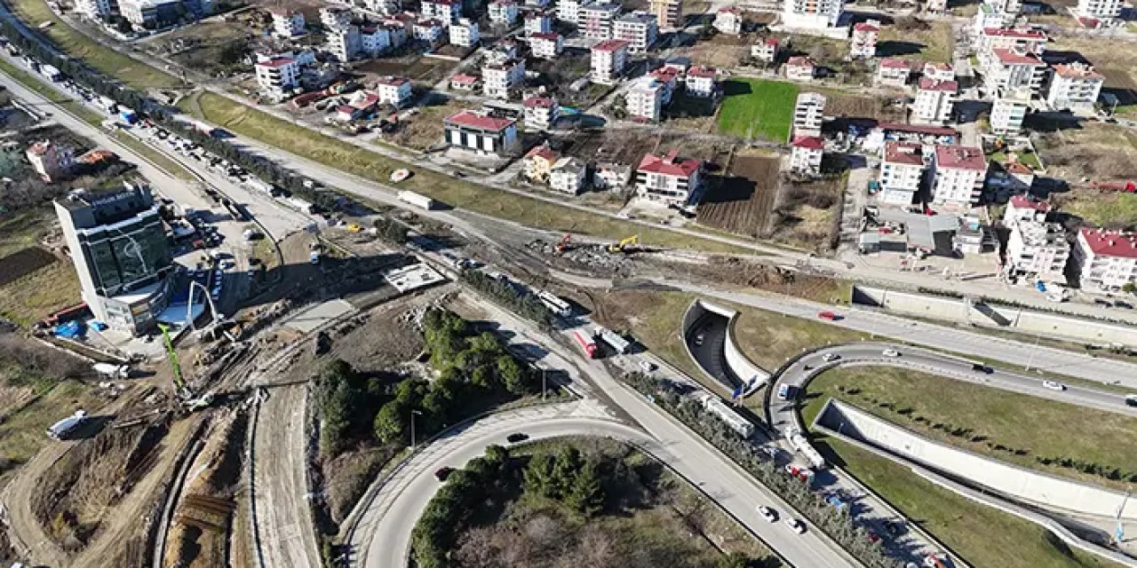 Anadolu'nun Karadeniz'e bağlandığı kavşakta hummalı çalışma