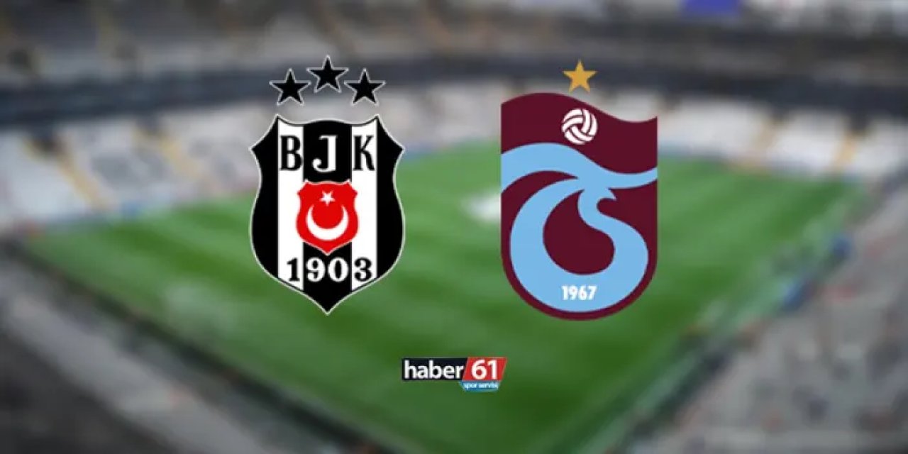 Trabzonspor'un Beşiktaş maçı 11'i belli oldu