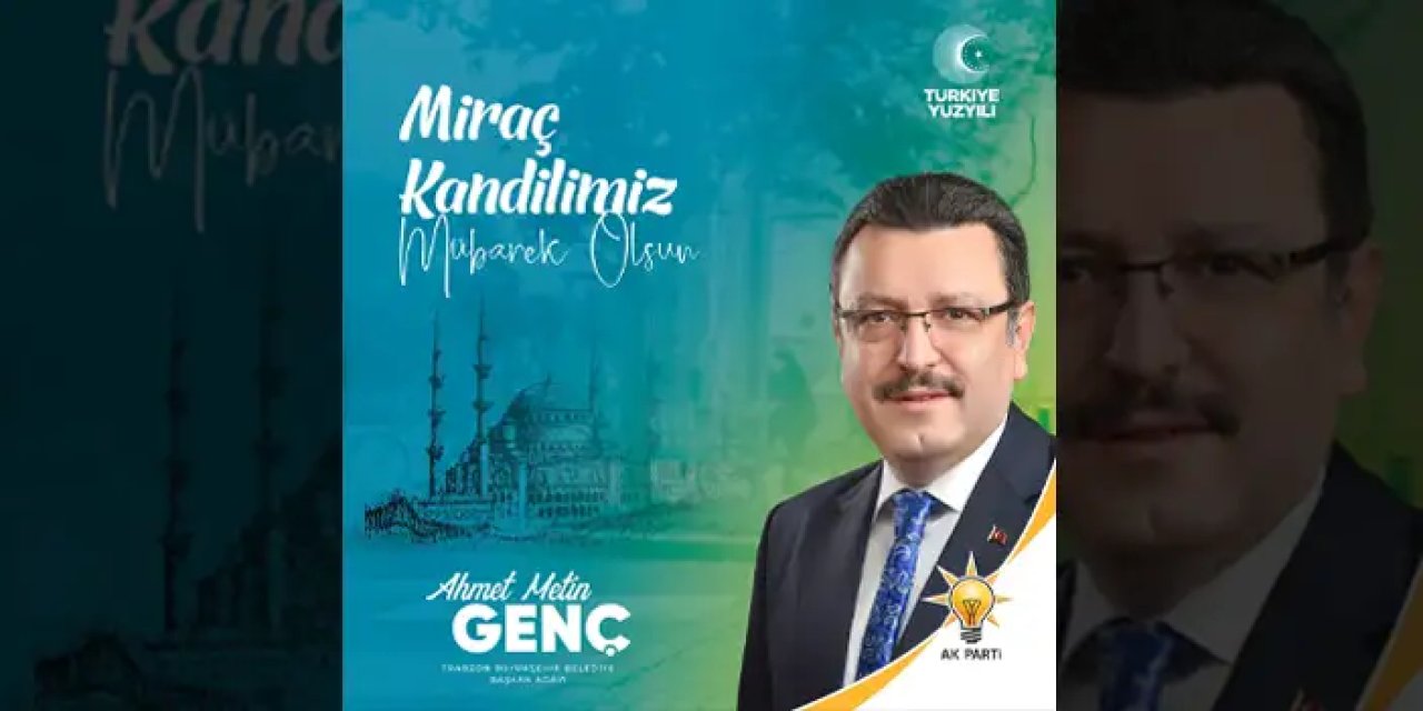 Ortahisar Belediyesi Miraç Kandili Mesajı - 2024