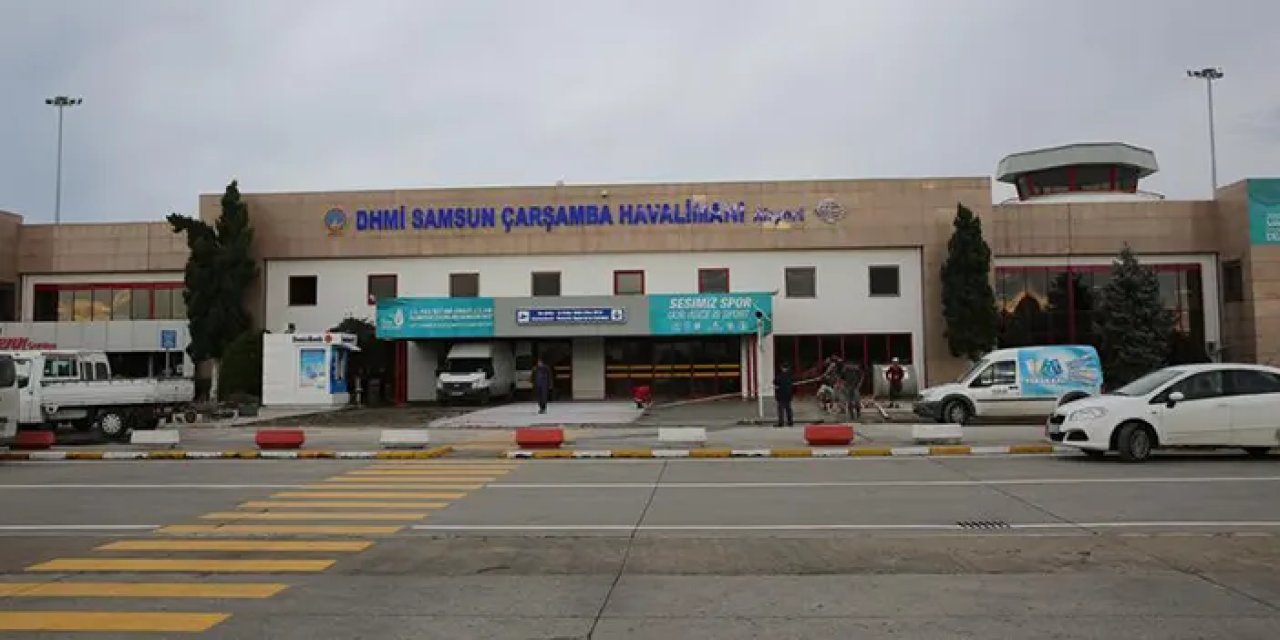 Samsun Havalimanı'na 2024'ün ilk ayında 120 binden fazla ziyaretçi