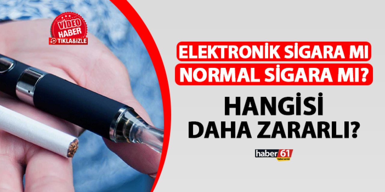 Elektronik sigara mı daha zararlı normal sigara mı? Uzman isim açıkladı