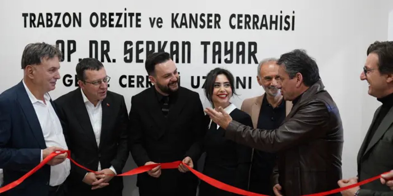 Trabzon'da Obezite ve Kanser Cerrahisi kliniğini  açıldı