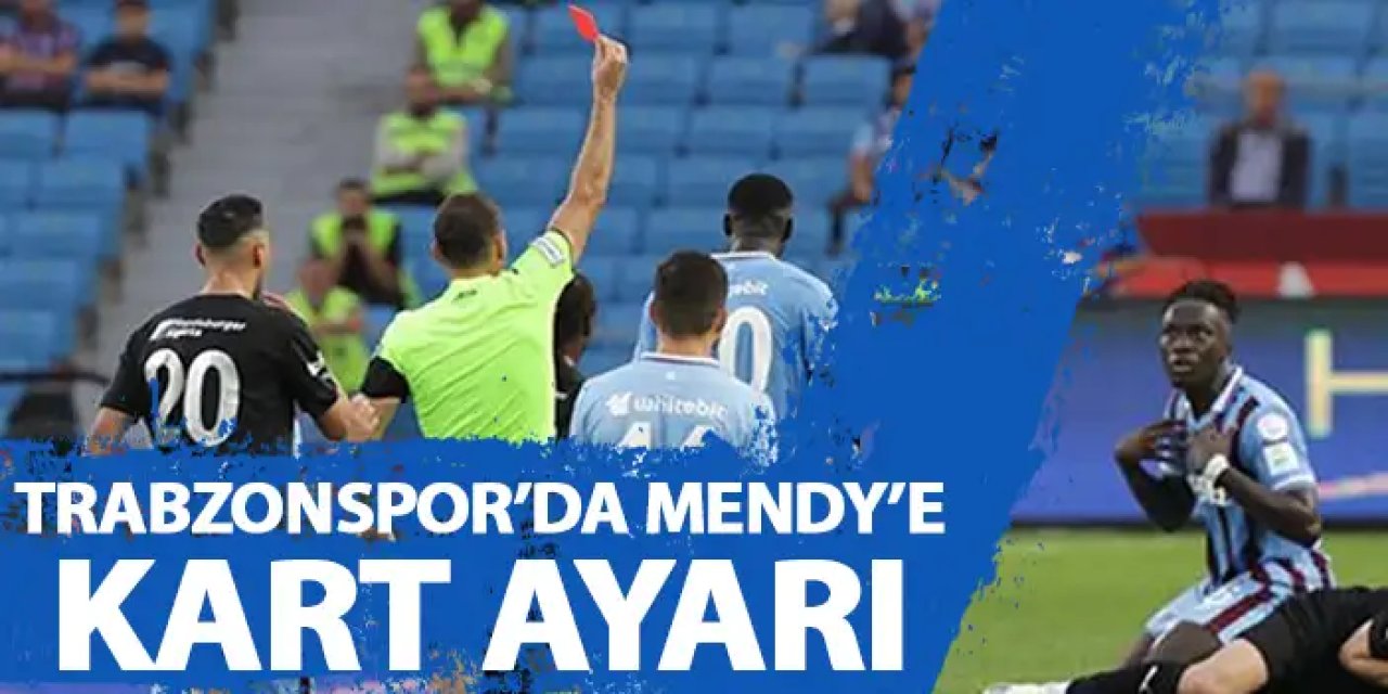 Trabzonspor'un yıldızına kart ayarı!