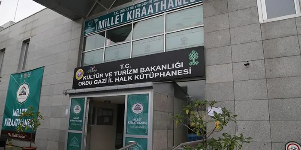 Ordu’da “Millet Kıraathanesi” açılıyor