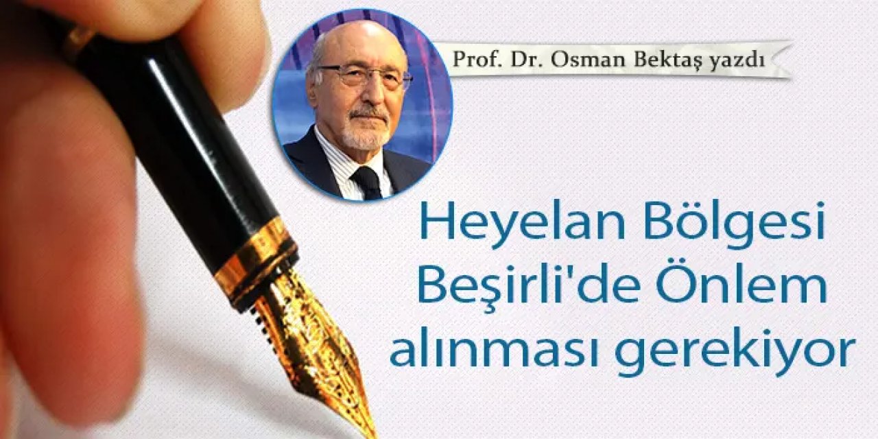 Heyelan Bölgesi Beşirli'de Önlem alınması gerekiyor