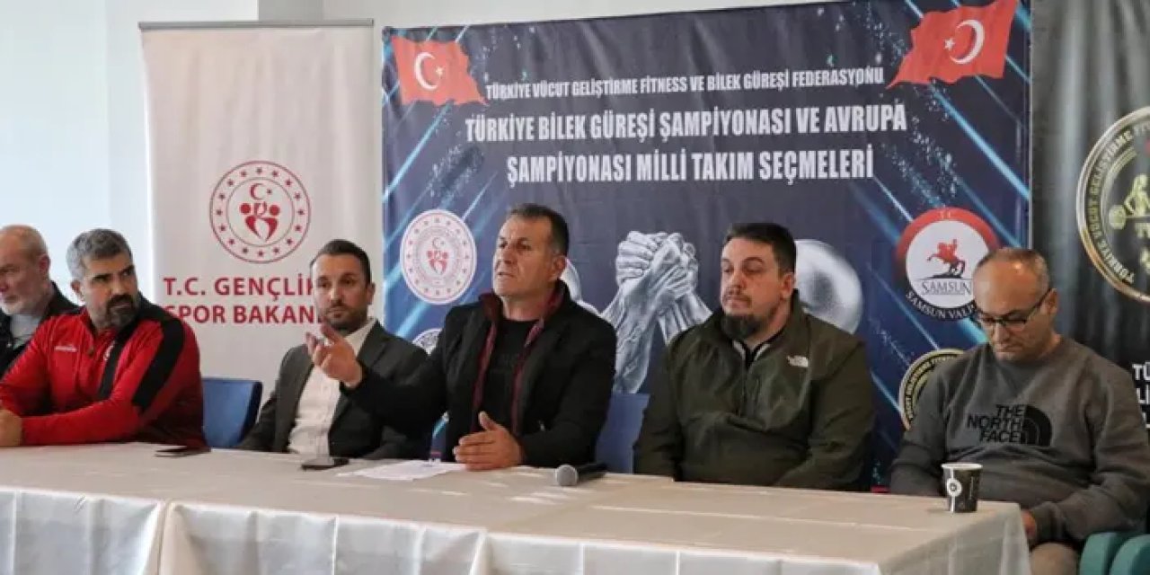 Türkiye'yi temsil edecek sporcular Samsun'da belirlenecek!