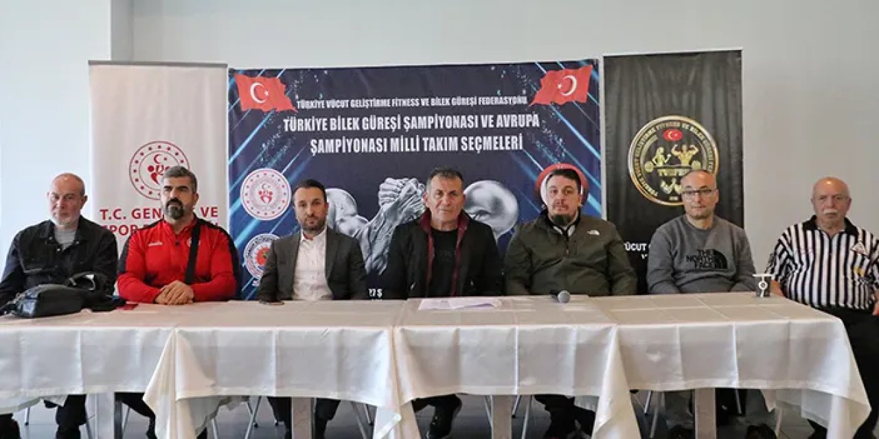 Bilek güreşi heyecanı Samsun'da yaşanacak