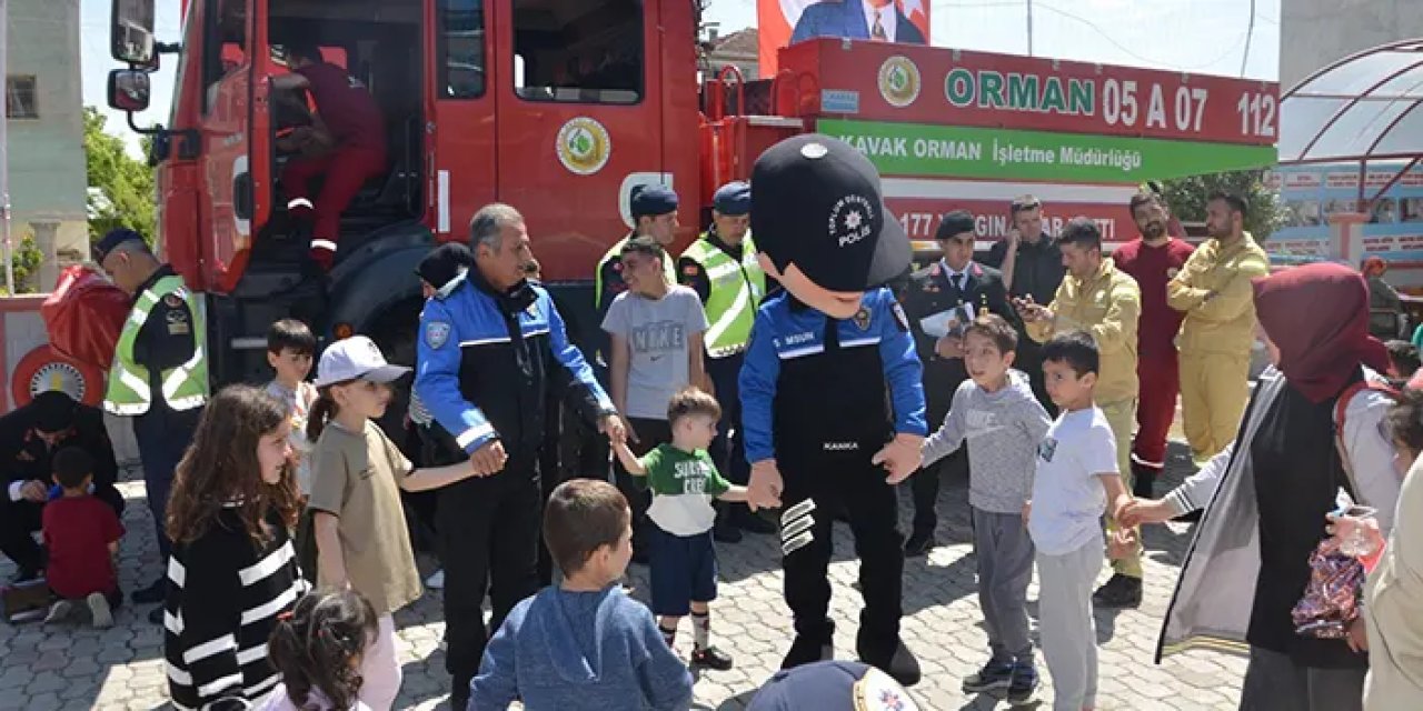 Samsun'da polisten özel bilgilendirme!