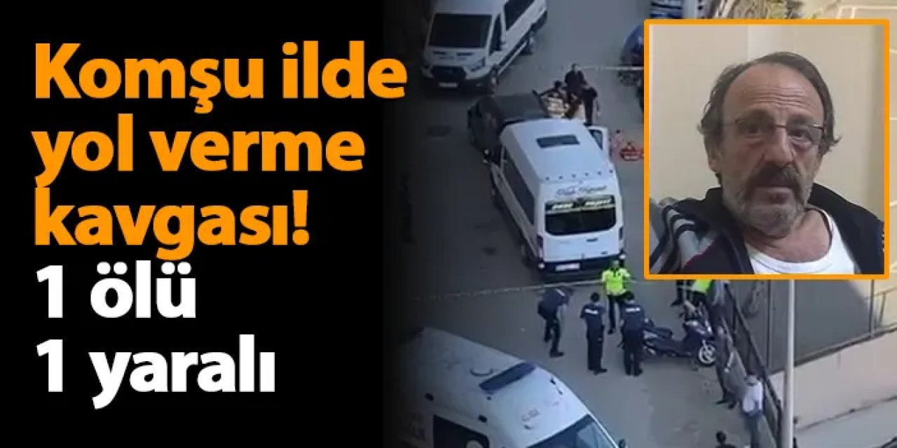 Rize'de yol verme kavgası! 1 ölü, 1 yaralı