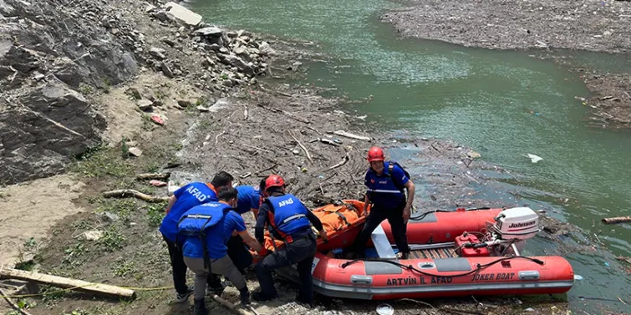 Artvin'de 22 gündür aranıyordu! Cesedi Çoruh Nehri'nde bulundu