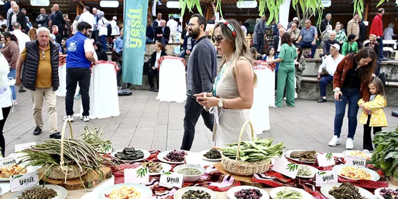 Giresun'un yeşil lezzetleri gastronomi festivali yapıldı