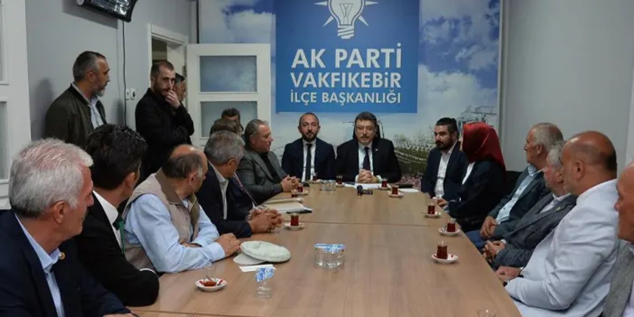 Başkan Genç Vakfıkebir’de muhtarlarla hizmet istişaresi yaptı