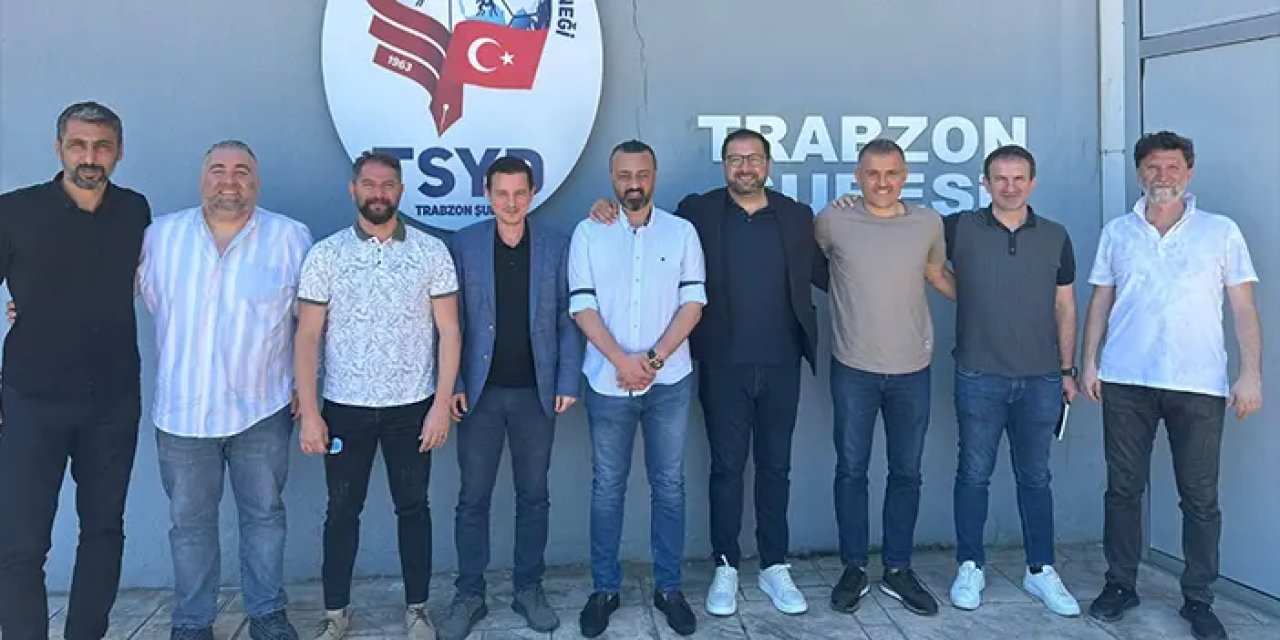 TÜFAD Trabzon Şube Başkan Adayı Ümit Sağır'dan TSYD Trabzon'a ziyaret