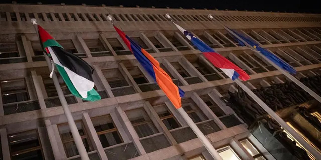 Slovenya, Filistin'i resmen tanıdı! Bayrağı mecliste göndere çekildi