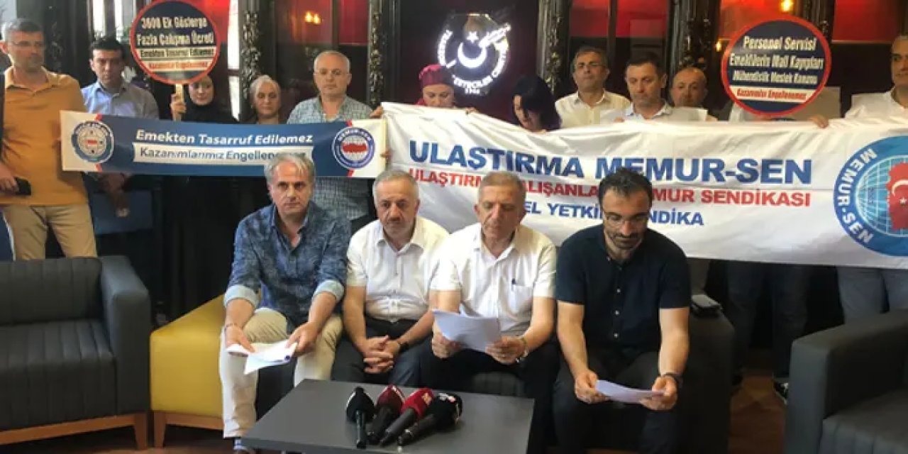 Trabzon'da Enerji Bir-Sen ve Ulaştırma Memur-Sen'den toplu sözleşme tepkisi! "Kabul etmiyoruz"