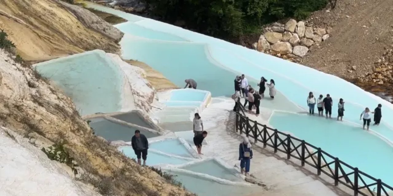 Karadeniz'in Pamukkalesi'ne ilgi artıyor! Yeni projelerle ilgi daha da artacak